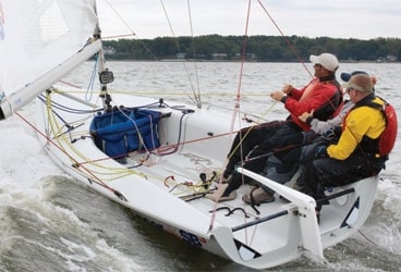 13 ft laser sailboat