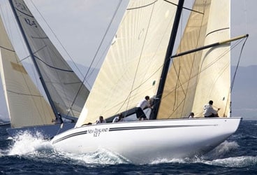 12 meter class sailboat