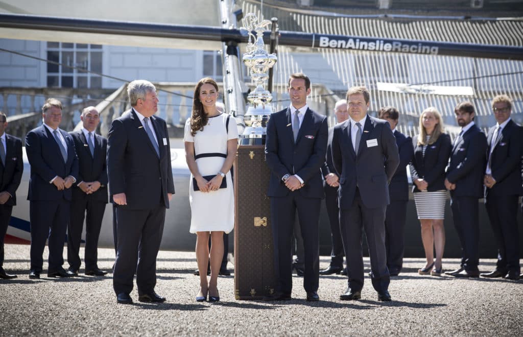 Ben Ainslie, Kate Middleton, America's cup