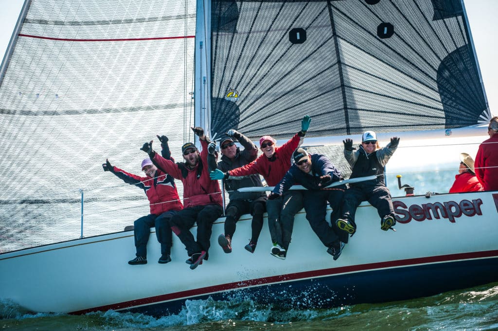 Raymond Mannix's crew aboard *Semper Fi*