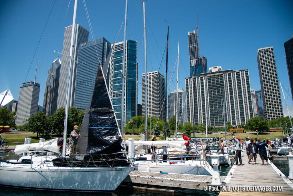 2019 Helly Hansen NOOD Regatta Chicago sailboat