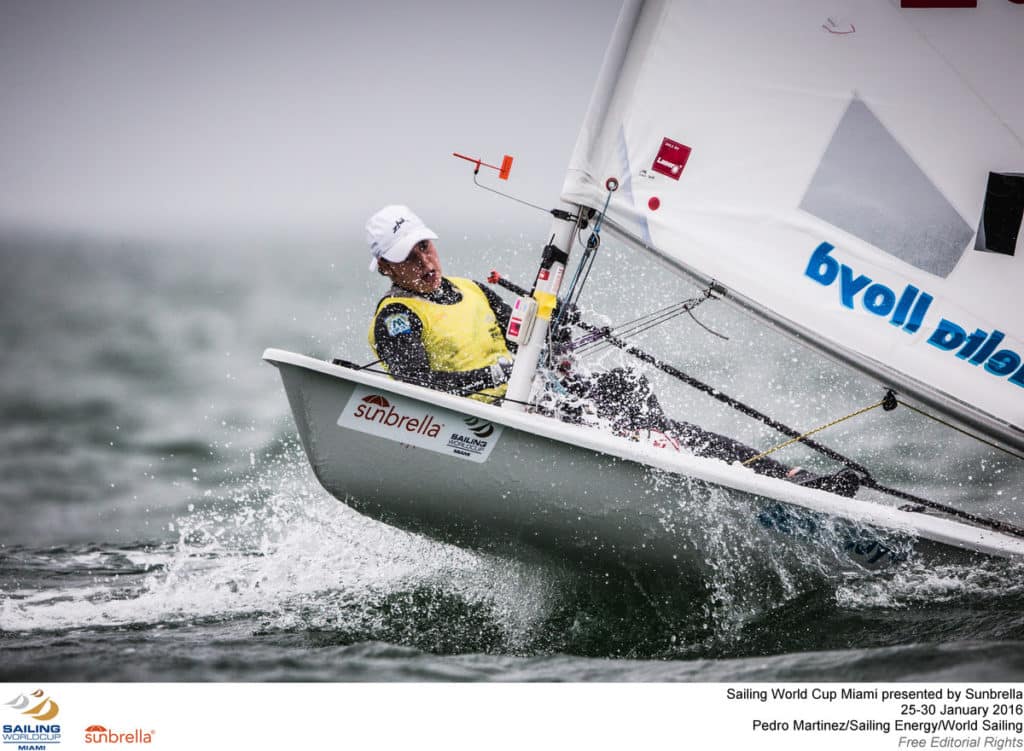 Sailing World Cup Miami Laser Radial
