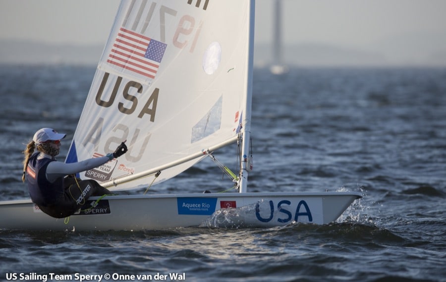 US Sailing Team Sperry Paige Railey Rio Test Event