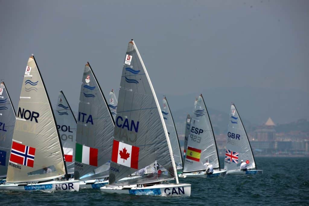 Finn Class Olympic Sailing