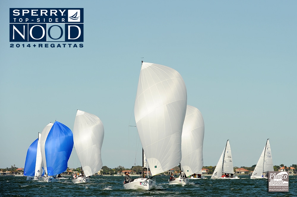 2014 St Petersburg NOOD J/70 downwind