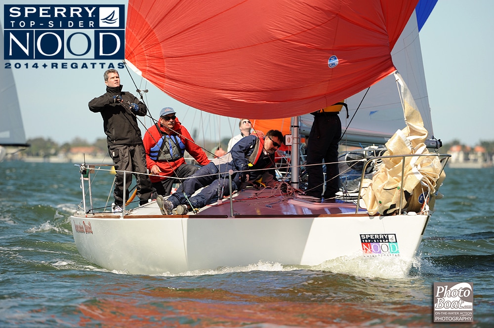 2014 St Petersburg NOOD J/24 downwind