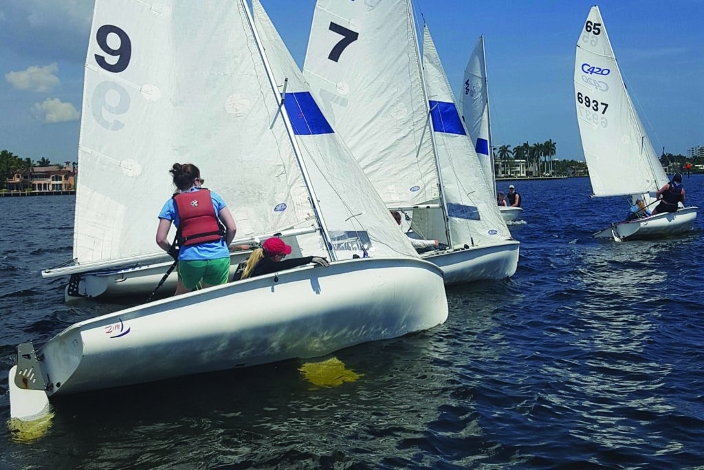 columbia sailing team