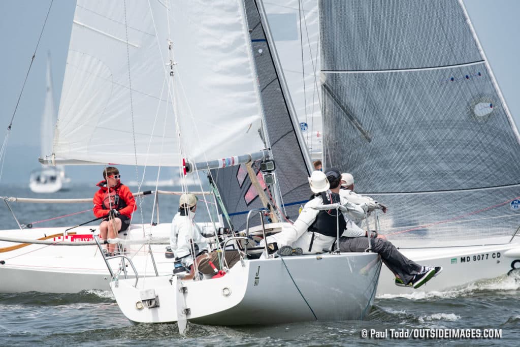 People on a sailboat