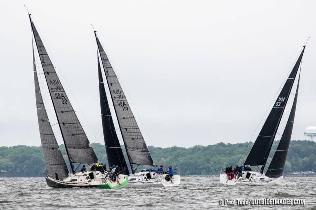 Sailboats in the water