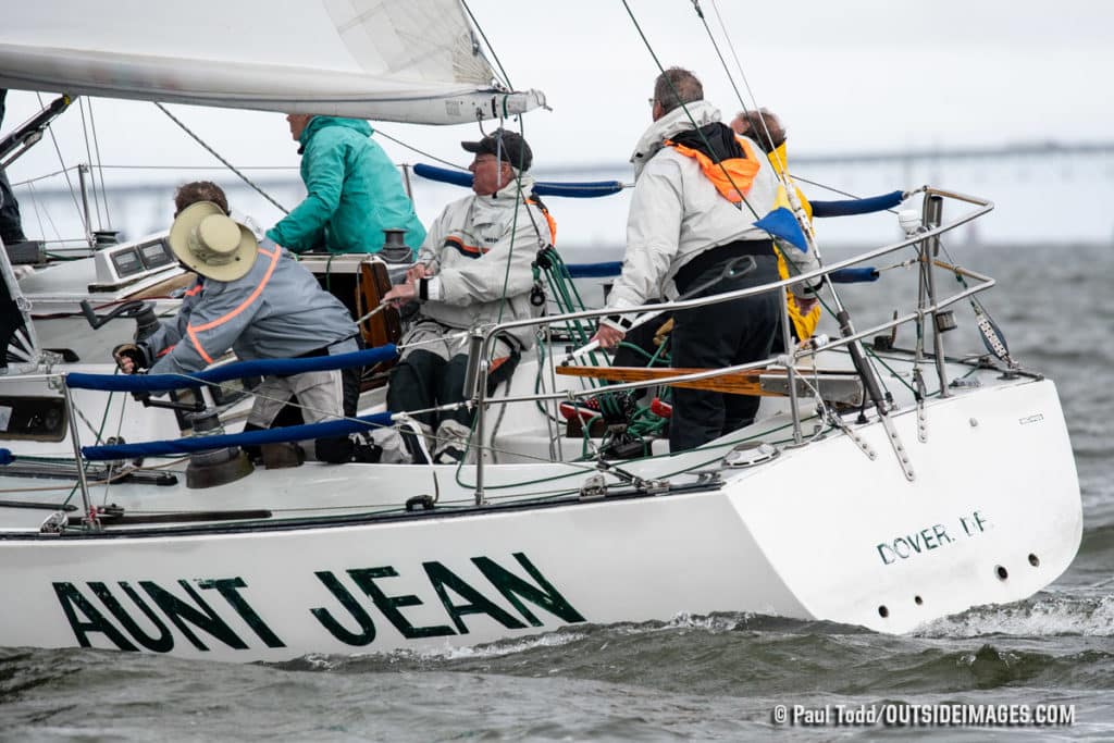 People on a sailboat