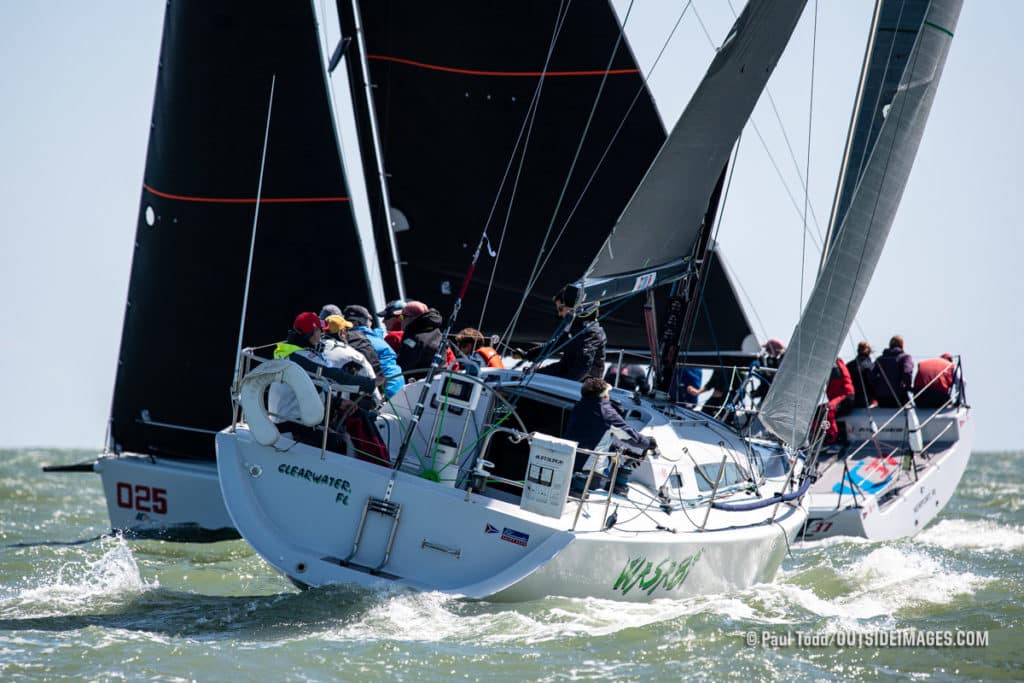 Photo highlights from Saturday's racing at the 2021 Helly Hansen NOOD Regatta St. Petersburg.