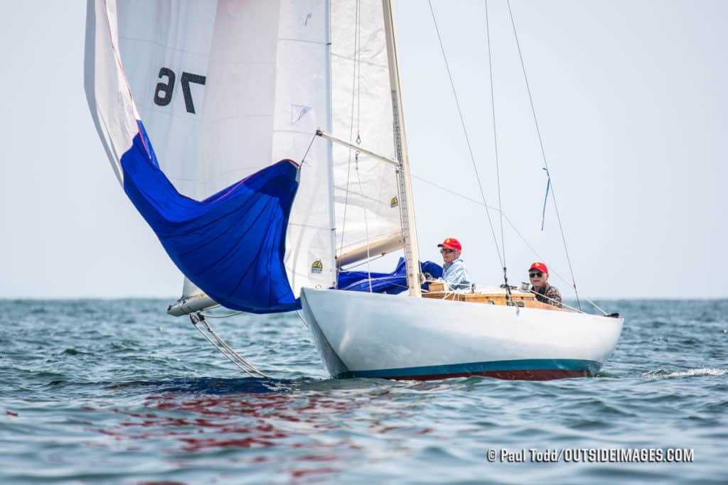 sailboats racing in Marblehead, Massachusetts