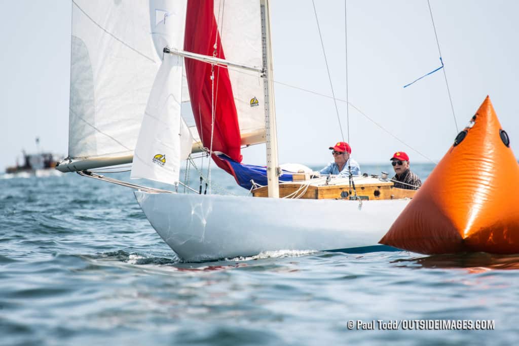 sailboats racing in Marblehead, Massachusetts