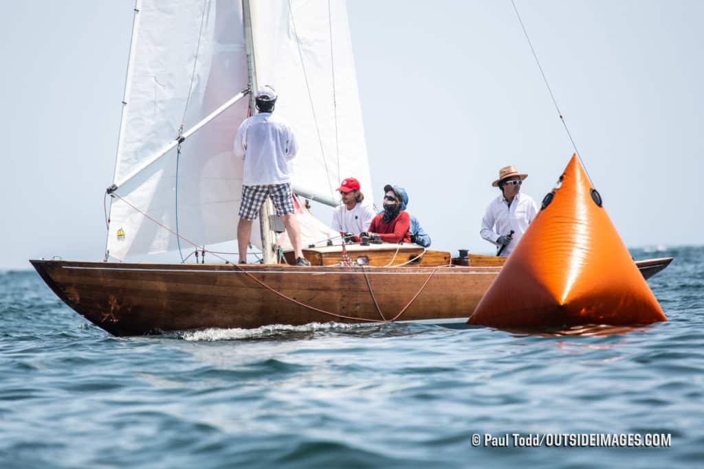 sailboats racing in Marblehead, Massachusetts