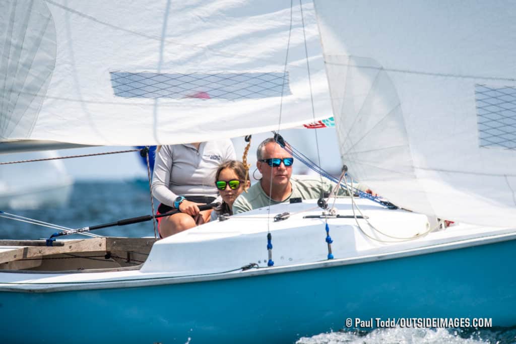 sailboats racing in Marblehead, Massachusetts