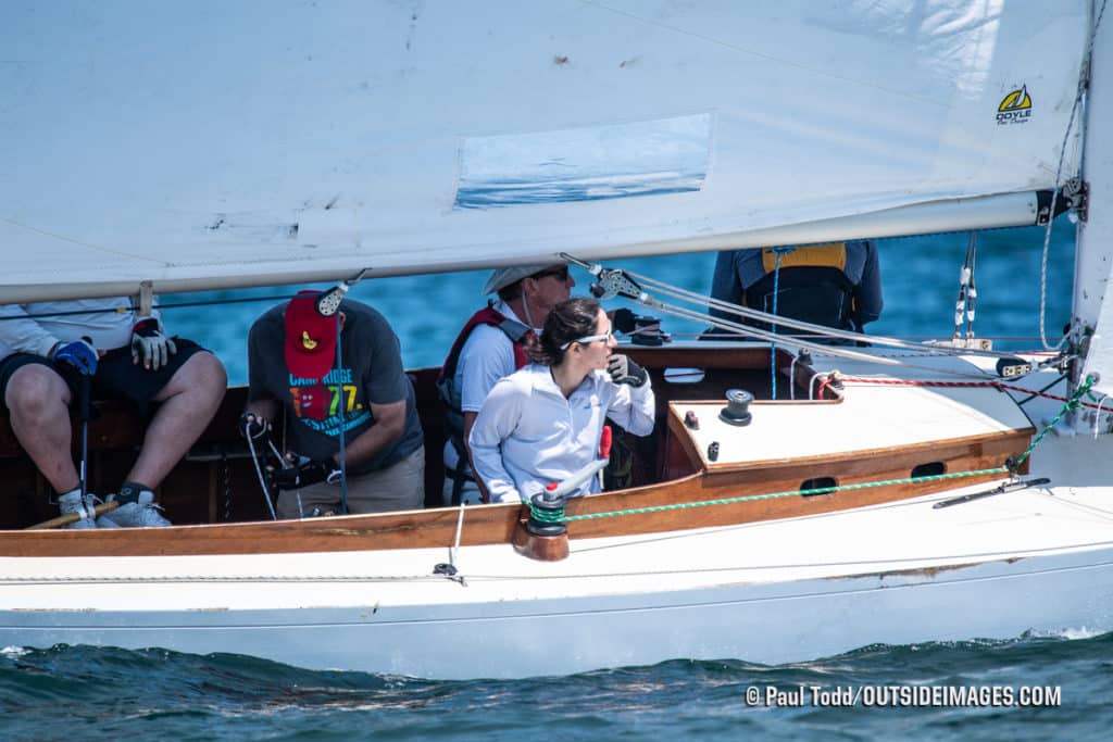 sailboats racing in Marblehead, Massachusetts