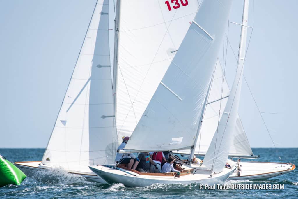 sailboats racing in Marblehead, Massachusetts