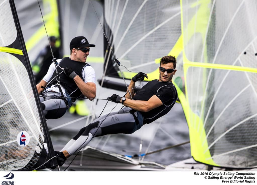 Team New Zealand Sailors in Rio