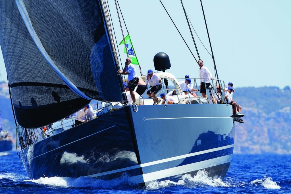 Superyacht racing