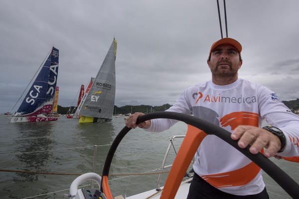 Alvimedica Volvo Ocean Race sailing
