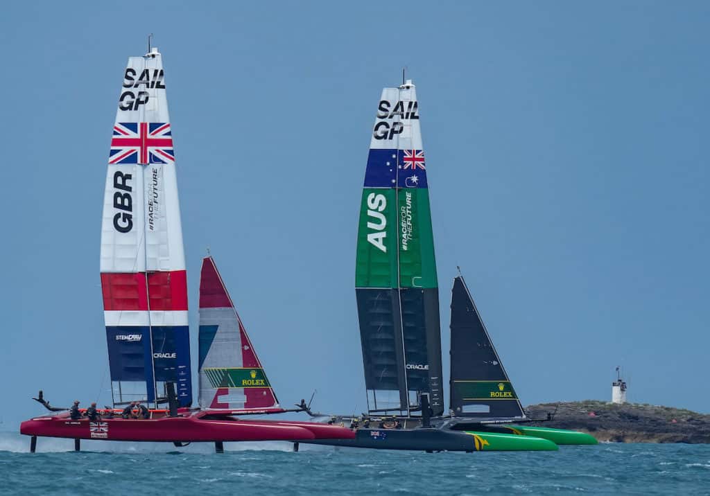 SailGP f50s