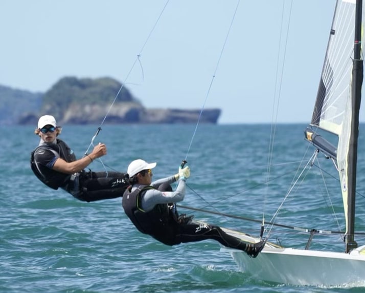 Olympic sailor and SailGP Team Japan's Leonard Takahashi.