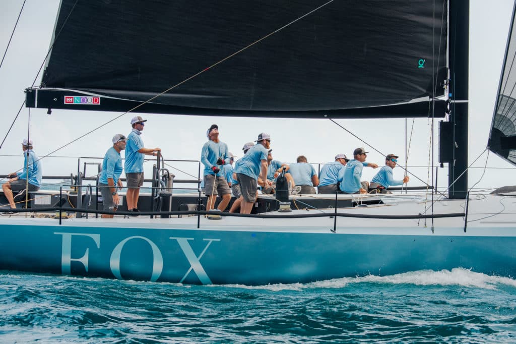 sailboats racing at the Helly Hansen NOOD Regatta Chicago