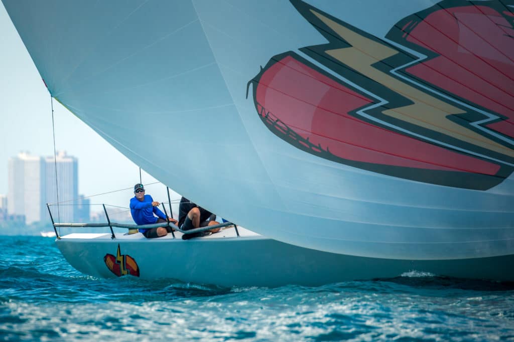 Highlights from Sunday's races at the Helly Hansen NOOD Regatta Chicago.