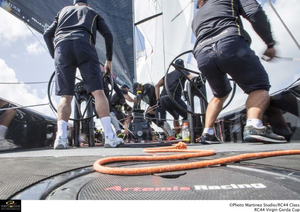 Crewwork on Artemis Racing