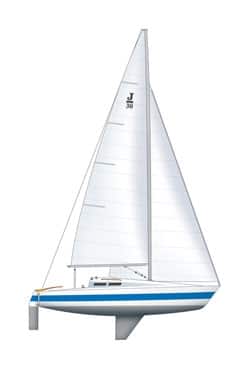 j30 sailboat top speed