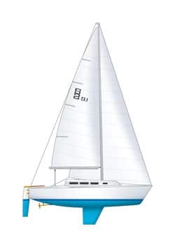 s2 9.1 sailboat