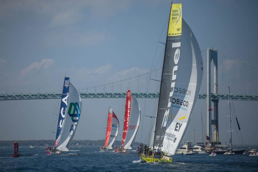 Volvo Ocean Race Sailboat Alvimedica