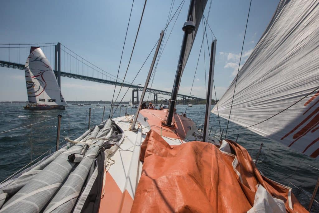 Volvo Ocean Race Sailboat Alvimedica