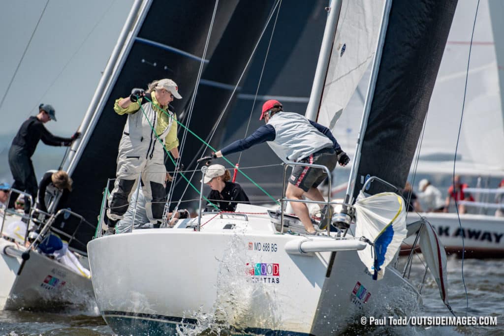 Helly Hansen Annapolis 2018 NOOD Regatta sailing race