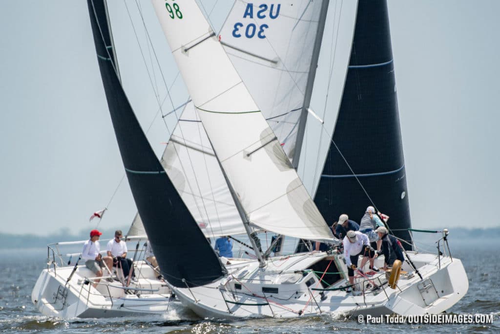 Annapolis 2018 NOOD Regatta sailing race day one