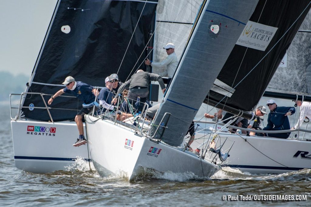 Annapolis 2018 NOOD Regatta sailing race day one