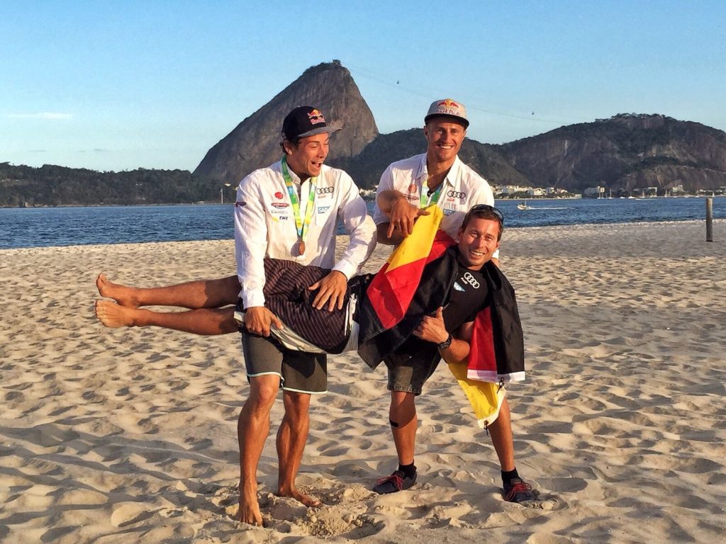 Erik Heil and Thomas Plossel Aquece Rio 49er