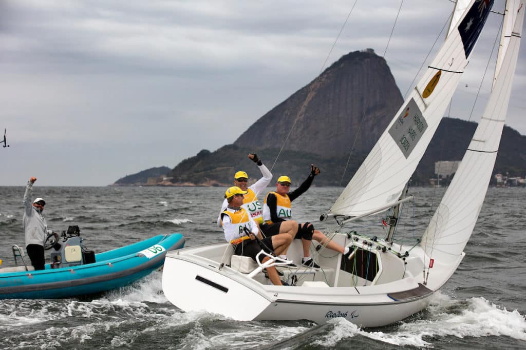 Australia Paralympic Sonar Team