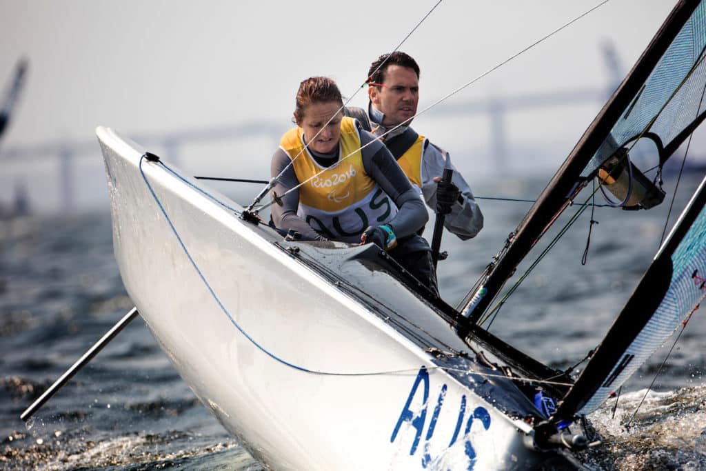 Paralympic Sailing SKUD 18