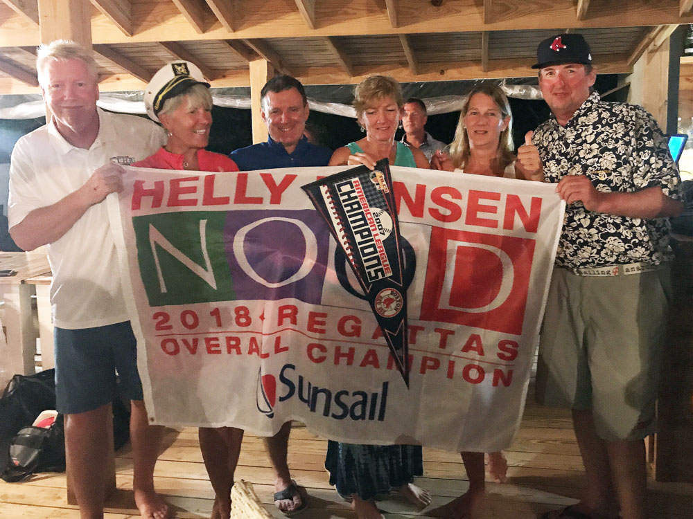 2018 Helly Hansen Caribbean NOOD Championship crew