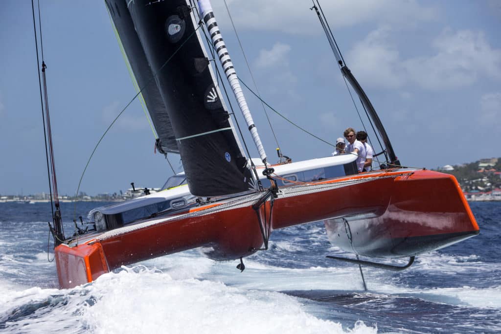 Gunboat Catamaran Sailing