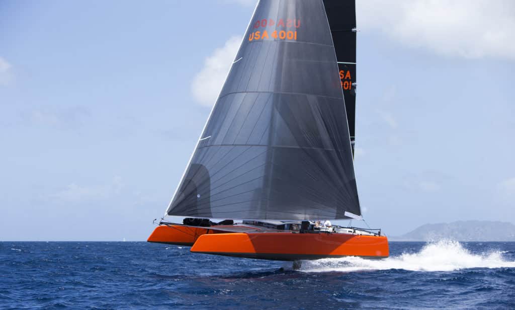 Gunboat Catamaran Sailing