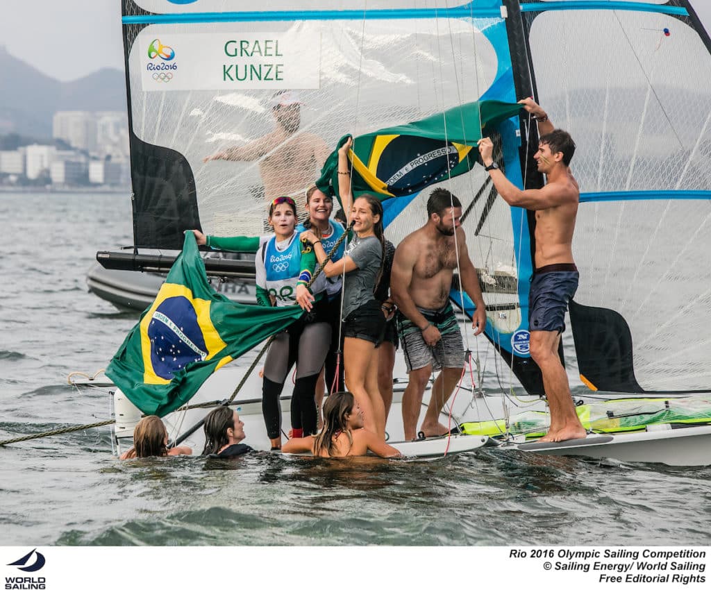 Brazil Olympic Sailing gold medal