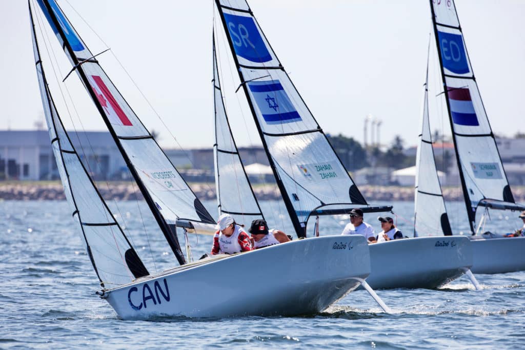 2016 Paralympic Sailing Canada Skud 18