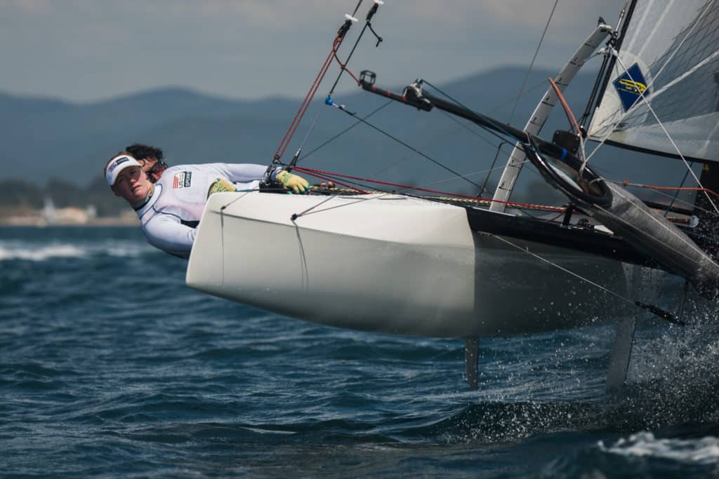 Louisa Chafee Nacra 17 Sailing