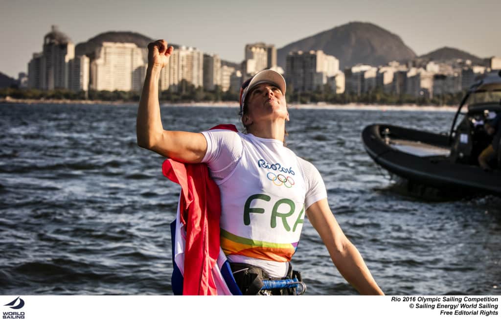 Charline Picon Gold Medal Olympics Rio 2016