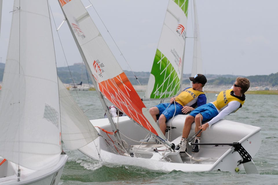 College sailing