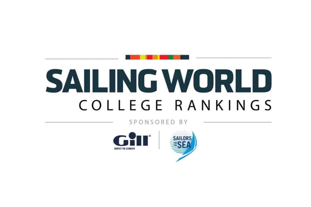 Sailing World College Rankings Sponsored by Gill and Sailors for the Sea