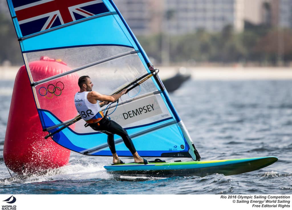 Nick Dempsey Great Britain Windsurfer