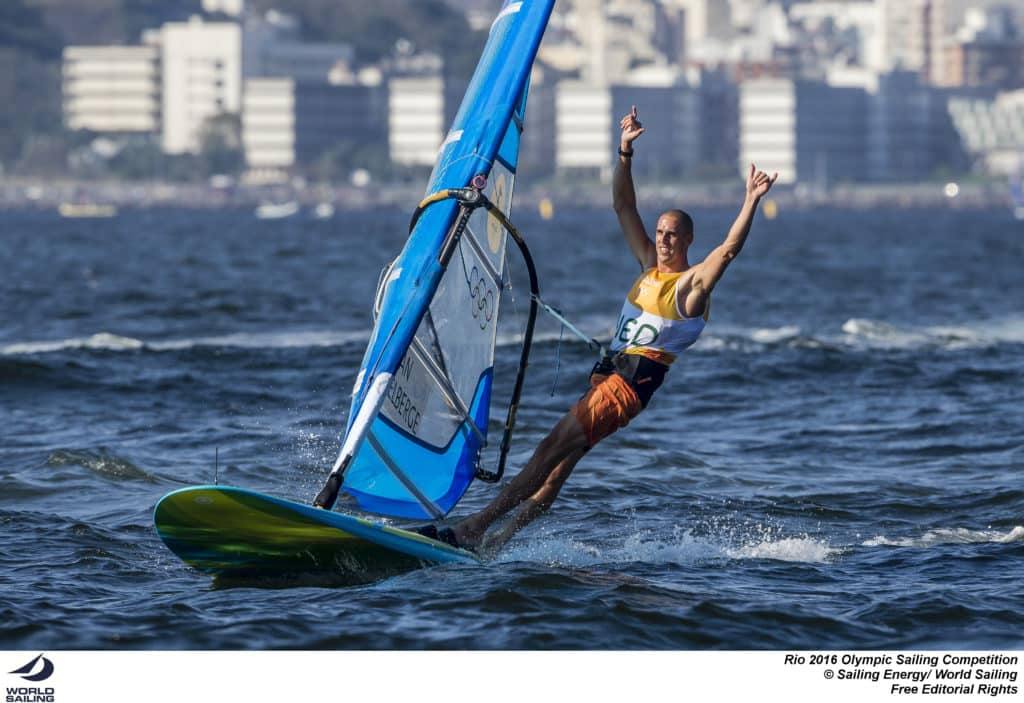 dorian van rijsselberghe gold medal olympics rio 2016 sailing